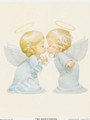 Two Angels Kissing (8x10)