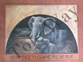 Serengeti Game Preserve (Elephants)(16x20)