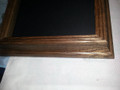 9x12 Dark Hardwood Frame, Fixed glass and backer board