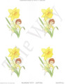 Blosson Tots - Daffodil card sheet
