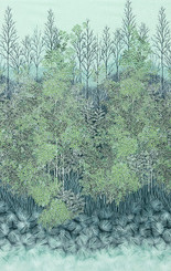 Trees- A Walk on the Path - Robert Kaufman fabrics