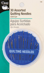 Dritz 30 Assorted Quilting Needles - Checker