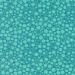 Bubbles Bubbles Lagoon - Moda fabrics