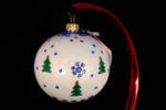 Polish Pottery Design w/Christmas Trees