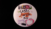 I Love You With All My Heart | 3 1/2" Magnet