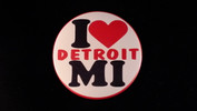 I (Heart) Detroit MI | 3 1/2" Magnet