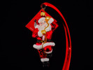 Santa Climbing a Rope