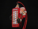 Grand Hotel ~ Santa Wrapped Around Phone Booth