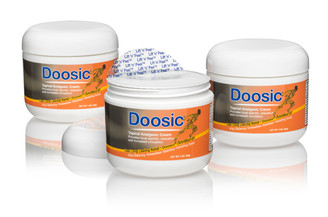 Got Pain? Doosic Soothes It! Do you suffer from arthritis, muscle or joint pain? Is neck, shoulder or back pain holding you back from your daily activities? Ease stiffness, inflammation and soreness with Doosic Topical Analgesic Cream. Quickly absorbs for fast relief of back, neck and muscle pain can also be used to help reduce discoloration from bruises. This vanishing scent formula will leave no stain on your skin or clothes even after repeated applications.