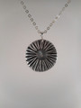 Concave striped pendant