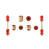 1965-1969 Dodge Charger Coronet Red Polyurethane New Front End Suspension Bushing Set
