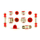 1973 Chevrolet Monte Carlo Red Polyurethane New Front End Suspension Bushing Set