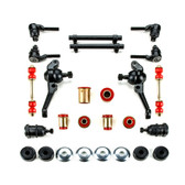 1964-1969 Plymouth Barracuda with Disc Brakes Red Polyurethane New Front End Suspension Rebuild Kit