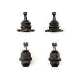 1995 - 1996 GMC 4WD K2500 K3500 Pickups Upper and Press In Lower Ball Joints Set