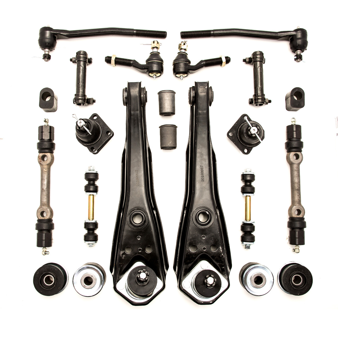 1970 Ford Mustang w/ Manual Steering (Including 69 Boss) Front End Suspension Rebuild Kit www