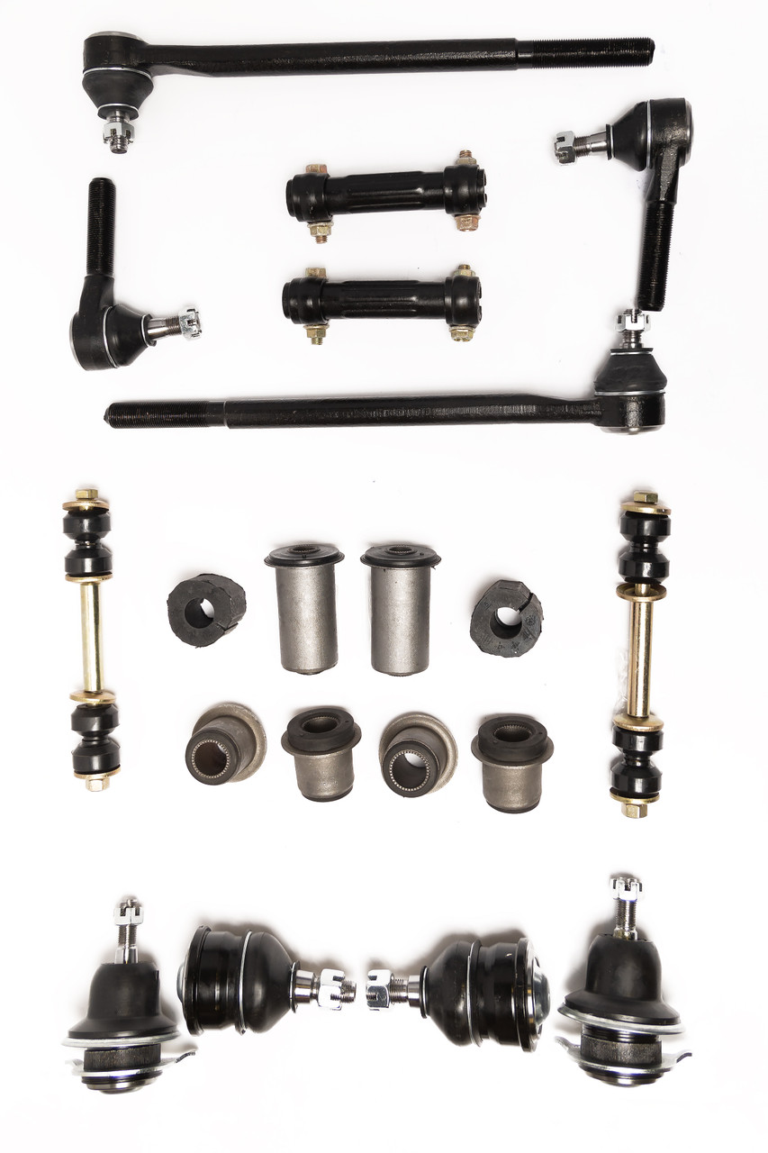 8-Piece Front Suspension Kit For Buick Chevrolet Oldsmobile - Outer & Inner Tie Rods