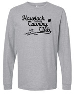 Havelock CC long sleeve tee gray