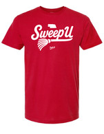 Sweep U tee red