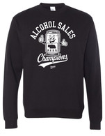Alcohol Champs crewneck black