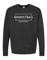 Bolt crewneck sweatshirt black