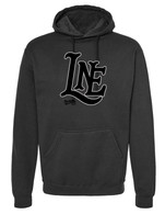 LNE Blackout hoodie black