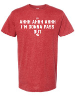 Pass Out heather red