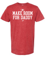 Make Room For Daddy heather red