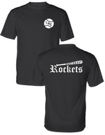 Rockets Old English performance tee black