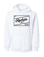 Rockets Patch performance hoodie white