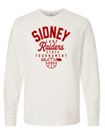 Girls State long sleeve vintage white