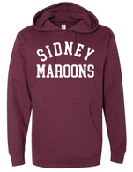 Maroons hoodie maroon