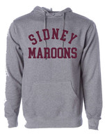 Maroons hoodie gray