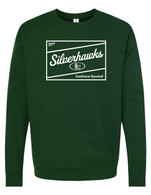 LSW patch crewneck green