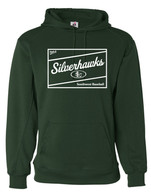 LSW Patch performance hoodie green