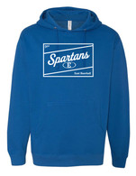 East Patch hoodie blue