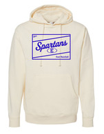 East Patch hoodie cream