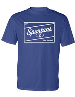 East Patch performance tee blue