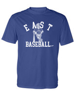 Spartan performance tee blue
