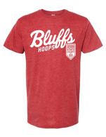 Bluffs Hoops heather red