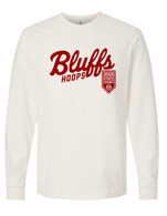 Bluffs Hoops long sleeve vintage white