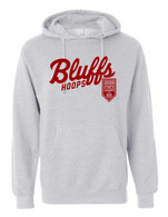 Bluffs Hoops hoodie gray