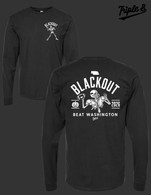 Blackout long sleeve tee