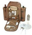Alpine Chocolate Collection Two Person Picnic Pack with Two Wine Totes