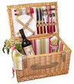 Rumba Willow Two Person Dinner Basket