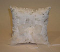 Silver Leaf Ring Pillow