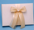 Custom Color Guest Book,  Ivory