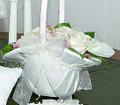 Flower Girl Basket, Lace, White