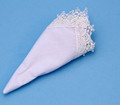 Monarch Handkerchief, White