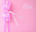 "It's A Girl!" Memory Book, Pink Moire