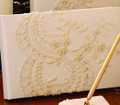 Victorian Guest Book,  Ivory
